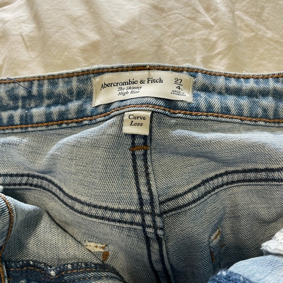 Abercrombie curve love high rise skinny jeans - Picture 3 of 3